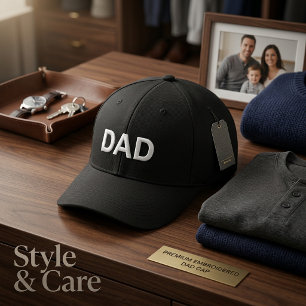 Bordada Gorra de béisbol clásica con bordado personalizado