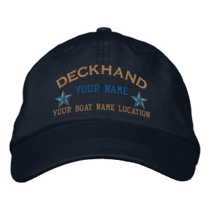 Bordada Gorra de béisbol con bordado personalizado de estr