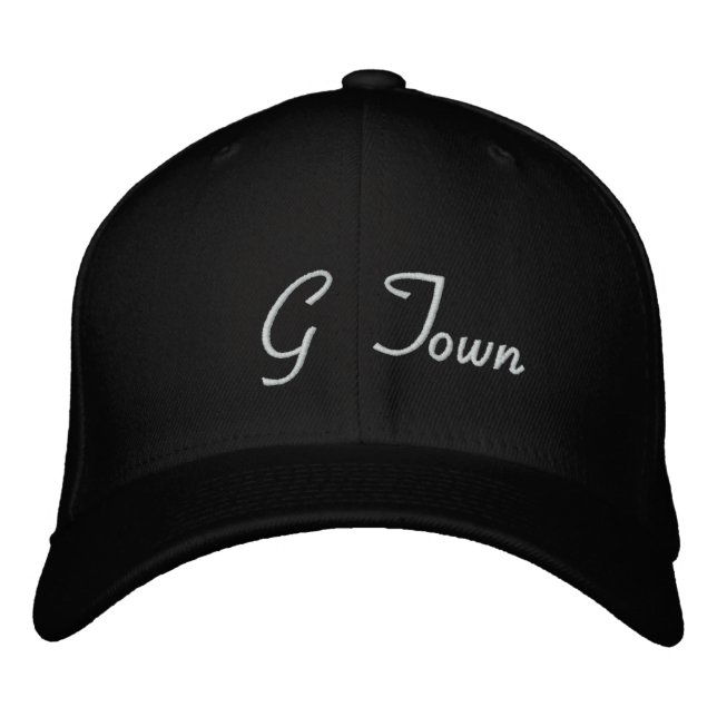 Bordada Gorra de béisbol de G Town (Anverso)