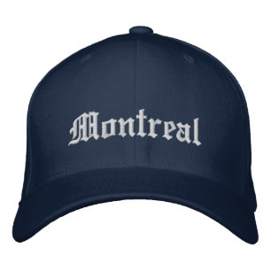Bordada Gorra de béisbol de Montreal