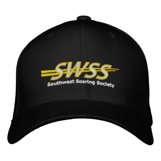 Bordada Gorra de béisbol flexible - SWSS (gorra de selecci (Anverso)