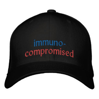 Bordada Gorra de béisbol para inmunocomprometidos