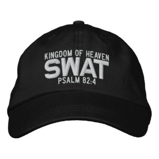 Bordada gorra de béisbol Personalizado SWAT
