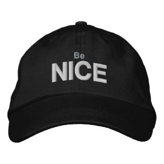 Bordada Gorra de béisbol Sé AMABLE