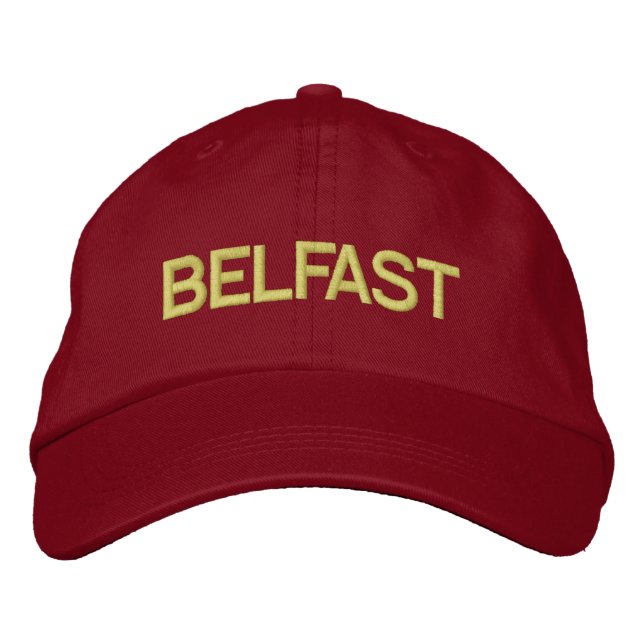 Bordada Gorra de Belfast (Anverso)