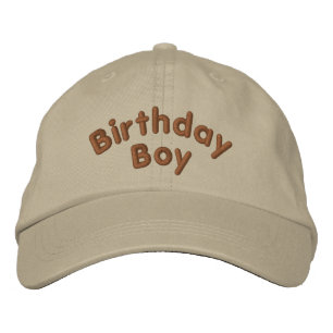 Bordada Gorra de Birday Boy Funny Embroidered