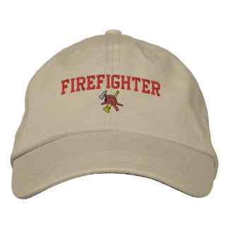 Bordada Gorra de bomberos bordados