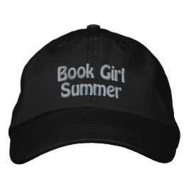 Bordada Gorra de "Book Lover" con bordado
