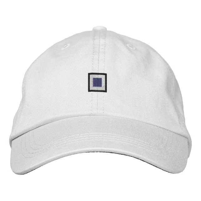 Bordada Gorra de bordado de S (Anverso)