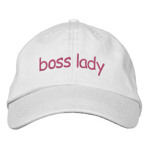 Bordada Gorra de Boss Lady