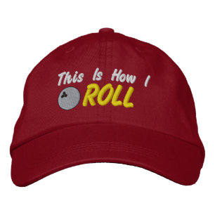 Bordada Gorra de Bowling Embroidered