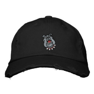 Bordada Gorra de bulldog