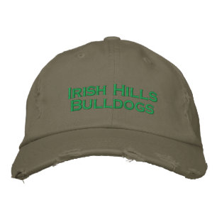 Bordada Gorra de Bulldog de Irish Hills
