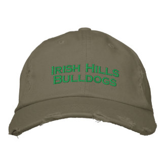 Bordada Gorra de Bulldog de Irish Hills