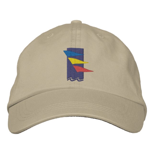 Bordada Gorra de Burlington Yacht Club (Anverso)