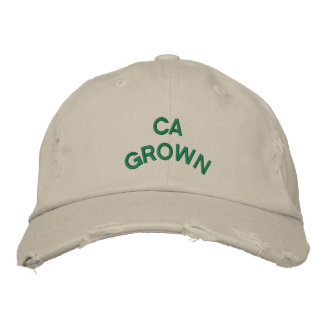 Bordada GORRA de CA Grown