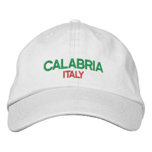 Bordada Gorra de Calabria Italia