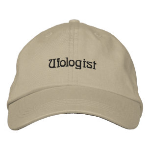 Bordada Gorra de campo de Ufologist Embroidered
