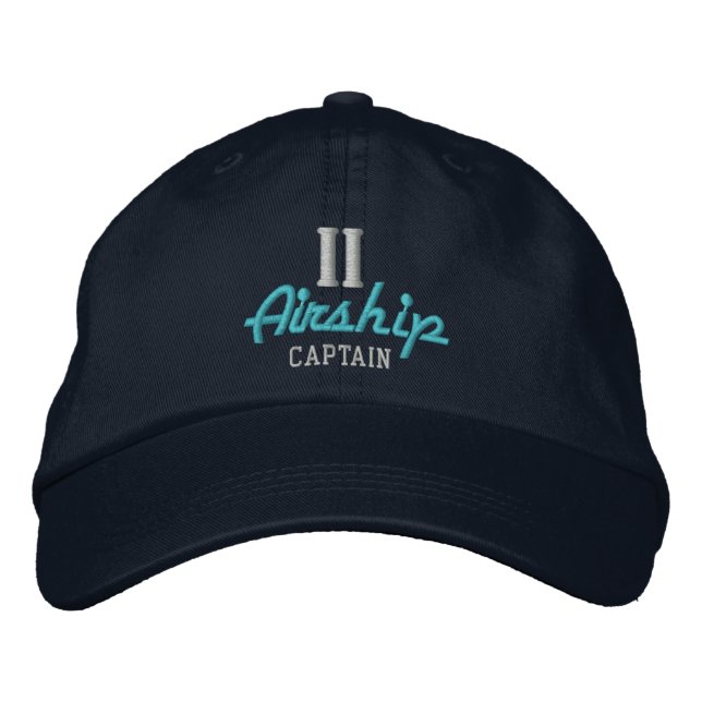 Bordada gorra de CAPITÁN DE DIRIGIBLE cap (Anverso)