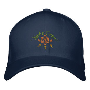 Bordada gorra de cap'n