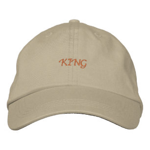 Bordada Gorra de caqui con acento real