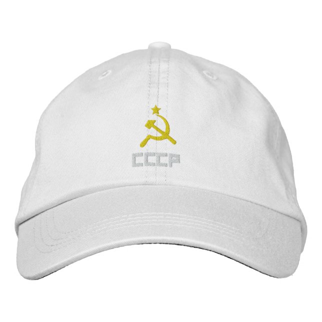 Bordada Gorra de CCCP con bordado (Anverso)
