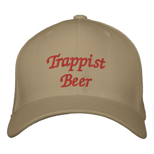 Bordada Gorra de cerveza Trappist (Anverso)