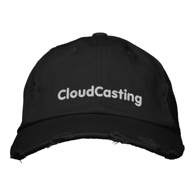 Bordada Gorra de CloudCasting (Anverso)