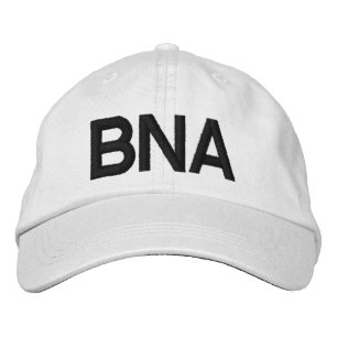 Bordada Gorra de código del aeropuerto de Nashville
