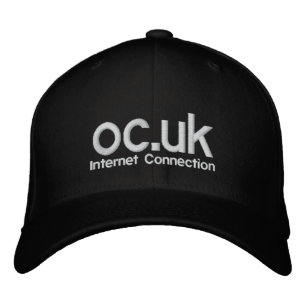 Bordada Gorra de conexión a Internet de OC.UK original