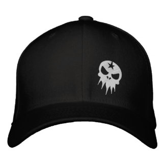 Bordada Gorra de cráneo bordeado