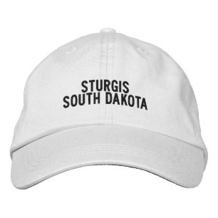 Bordada Gorra de Dakota del Sur de Sturgis