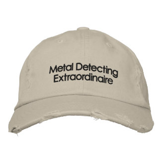 Bordada Gorra de detección Metalizado con bordado