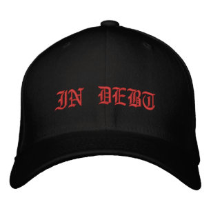 BORDADA GORRA DE DEUDA