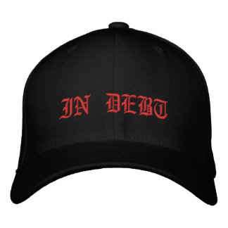 BORDADA GORRA DE DEUDA