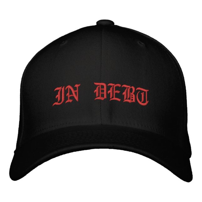 BORDADA GORRA DE DEUDA (Anverso)