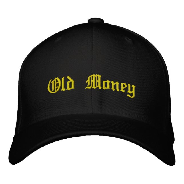 Bordada Gorra de dinero viejo (Anverso)