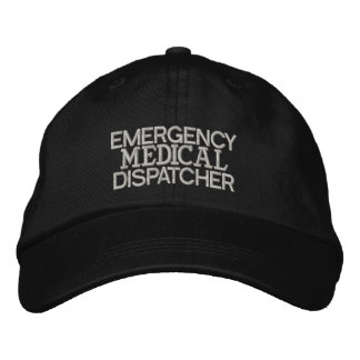 Bordada Gorra de Dispatcher Médico de Emergencia