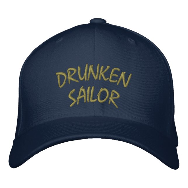 Bordada Gorra de Drunken Sailor (Anverso)