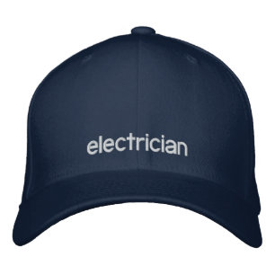Bordada Gorra de electricista