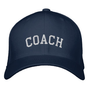 Bordada Gorra de entrenador de la marina bordado por nombr