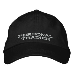 Bordada Gorra de entrenador personal