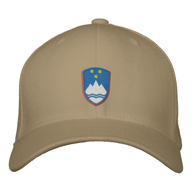 Bordada Gorra de Eslovenia (Anverso)