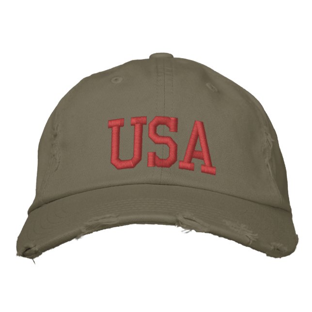 Bordada GORRA de Estados Unidos (Anverso)