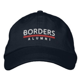 Bordada Gorra de ex-alumnos de la librería Borders