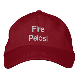 Bordada Gorra de Fire Pelosi