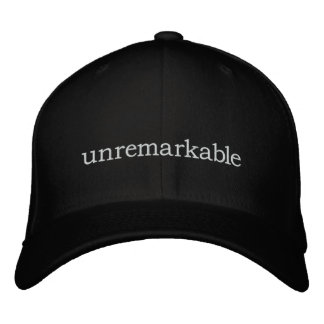 Bordada gorra de flexión no destacable