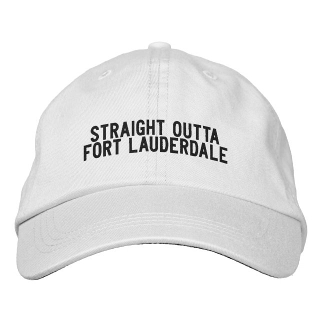 Bordada Gorra de Fort Lauderdale Florida (Anverso)