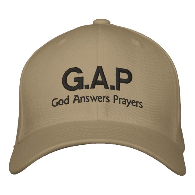 Bordada Gorra de G.A.P. (Anverso)