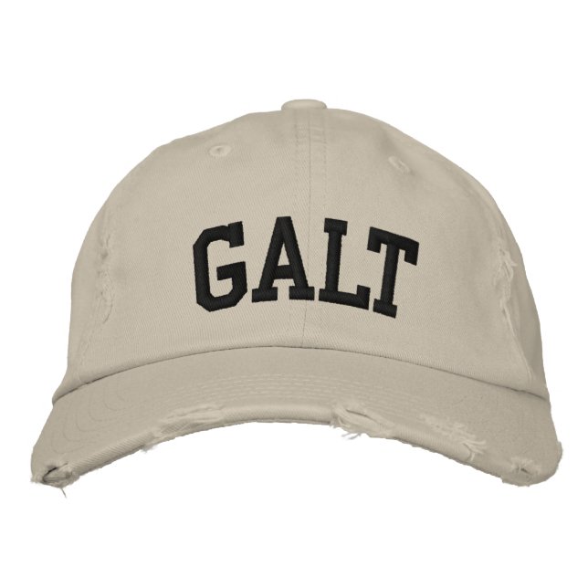 Bordada Gorra de Galt Embroidered (Anverso)